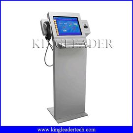 LCD Self-service payment kiosks with chip cardreader,handset and metal keyboard exporters