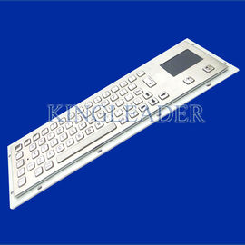 Porcellana Industriale impermeabile Panel mount tastiera con touchpad USB o PS2 MKB-64A-TP esportatore 