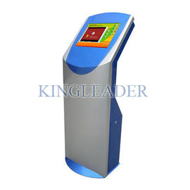 China Multimedia-informatie touch scherm kiosk exporteur 