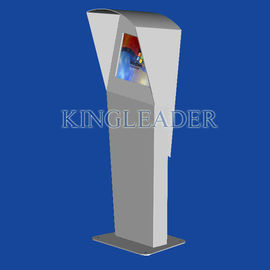 China Freestanding Waterproof Outdoor Kiosk with Superbright Sunlight-readable LCD exporter