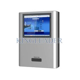 중국 열 영수증 프린터, TFT LCD 디스플레이, SAW 터치 스크린 여분의 얇은 wallmount 키오스크 수출업자 
