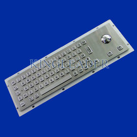 中国 IP65 パネル マウント金属キーボードとトラック ボール PS/2 または USB MKB 64A TB を満たす 輸出国