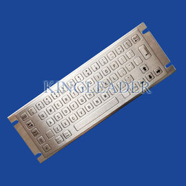 China Speziell robuste Kiosk Metallabdeckung Berg pc-Tastatur mit IP65 Bewertung MKB-64FA Exporteur 