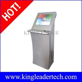 China High-sensitivity TFT LCD Display check-in self help kiosk with metal keyboard exporter