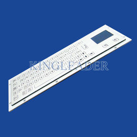 China Robuust roestvrij staal, water-proof, toetsenbord met geïntegreerd touchpad, gemakkelijk schoon exporteur 