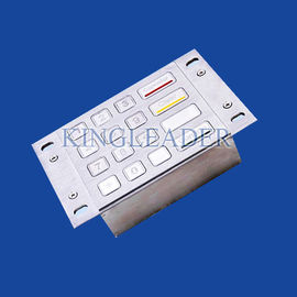 Porcellana Tastiera USB Metal, metal tastierino numerico, pin pad, chiosco pinpad 16F MKP100B esportatore 