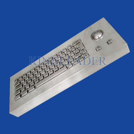 China Teclado desktop industrial de IP67 63 teclas Steel aço inoxidável com interface USB ou PS2 exportador 