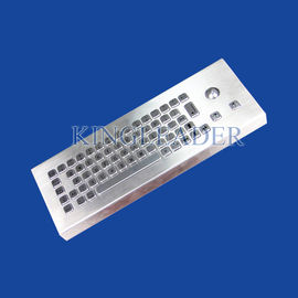 China Wasserdichte Schreibtisch Toprugged Edelstahl Industrie Tastatur mit 65 Tasten Exporteur 