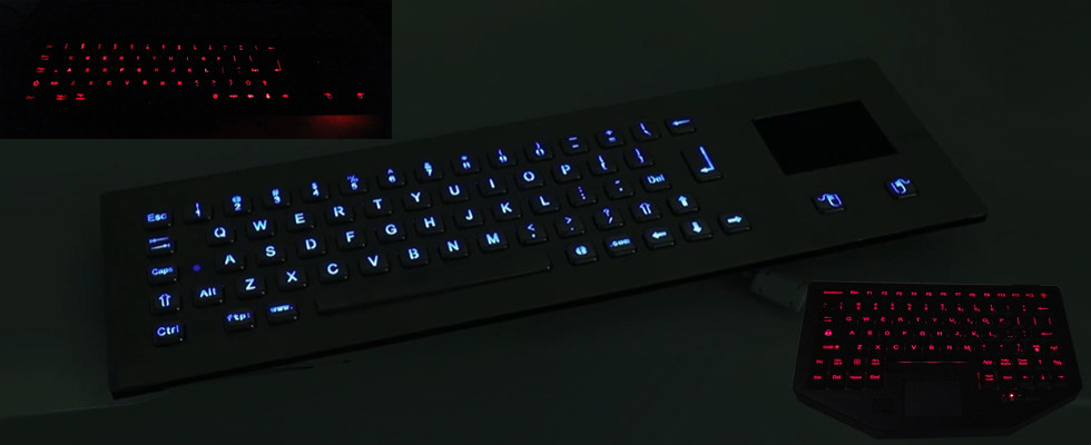Illuminated Metal Keyboard