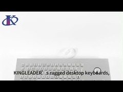 63 Mechanical Keys Metal Dustproof Keyboard Industrial Desktop