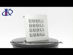 Stainless Steel Industrial Numeric Keypad Vandal High Resistance For Access Control System