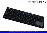 Backlight 106 Keys Waterproof Silicone USB Keyboard Lightweight