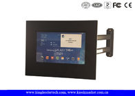 Samsung Tablet / Ipad Kiosk Stand , Security Enclosure And Tilt Swivel