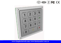 Smart Door Access Keypad Backlit Metal Keypad 15 Keys In 4 X 4 Matrix