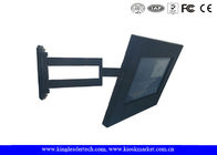 Rugged Ipad Security Kiosk Swing Arm Plastic Enclosures For Electronics
