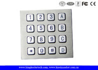 Machine Use Industrial Keyboard Door Access Keypad with 16 Keys Layout Costomizable
