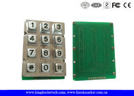 Phone Booth Usb Industrial Numeric Keypad Metal With 12 Blue Backlight Keys