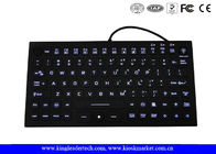 IP68 Backlit Super Thin Washable Silicone Keyboard Built-in Mouse