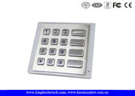 Panel - Mount Backlit Metal Keypad , customizable waterproof keypad dust - proof