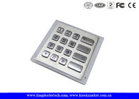 Panel - Mount Backlit Metal Keypad , customizable waterproof keypad dust - proof