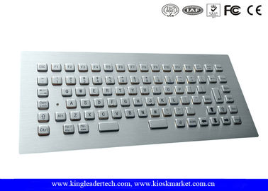 Buy Rugged Panel Mount Stainless Steel  Keyboard with 12 Function Keys , CE / FCC online manufacture
