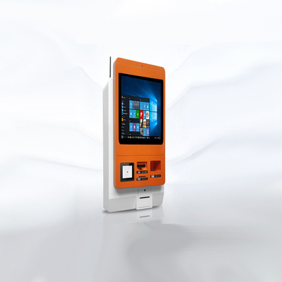 Buy LCD Portrait Display Wall Mounted Touch Screen Kiosk Metal Rugged Steel Case online manufacture