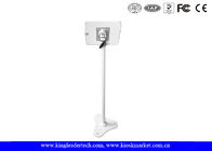 Free Standing Android Tablet Kiosk unimpeded 360 Degree Rotation Key locking