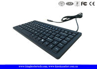 Super Slim Industrial IP68 Silicone Waterproof Keyboard For Hospital Use ,  87 Keys