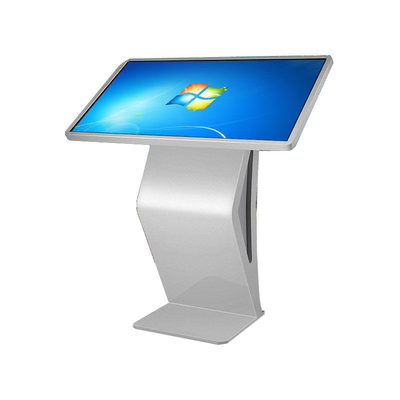 Stylish floorstanding kiosk with 32-inch TFT LCD and Infra-Red touchscreen