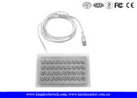 Stainless Steel Mini Industrial Metal Keyboard With Optional Connectors