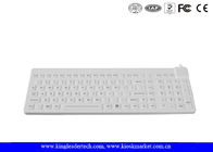 Desk Top Waterproof Silicone Keyboard F1 - F12 Function Keys and Numeric Keys
