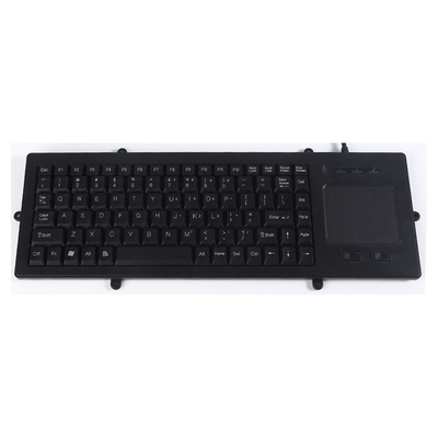 Waterproof Panelmount Industrial Plastic USB PS/2 Keyboard with Touchpad Mouse