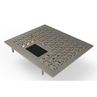 Super-tiny Stainless Steel Industrial Keyboard With Touchpad and Function Keys  For Machines