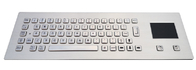 IP65 Panelmount Waterproof Vandal-proof Stainless Steel Industrial Computer Keyboard With Touchpad For Harsh Environment