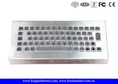 Free Stand Desktop Ss Vandal Proof Keyboard Metal For Industrial Using