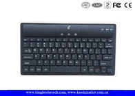 Black Wireless Bluetooth Silicone Industrial Keyboard With Usb Charging