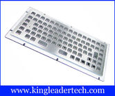 86 Keys Stainless Steel Panel Mount Keyboard With 12 Function Keys