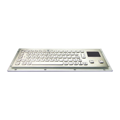 Buy Rugged Compact  IP65 Waterproof Vandal-proof Stainless Steel Industrial Military Kiosk Keyboard With Touchpad online manufacture