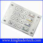 Panel Mount Numeric Metal Keypad In 4 x 4 Matrix For Game Machine And Kiosk