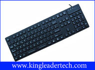 Super Slim Waterproof Silicone Keyboard With FN Keys And Numeric Keypad In USB Interface