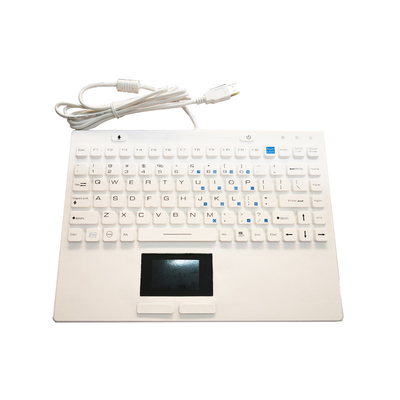 Buy IP68 FCC CE RoHS-certified USB Silicone Rubber Keyboard with Touchpad for Medical Or Harsh Environment online manufacture