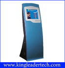 Sleek Interactive SAW Or IR Touch Screen Kiosk Stand For Government Building