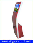 Office Building Stylish Freestanding Touch Screen Kiosk For Information Checking