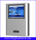 Space-saving Design Wall Mount Kiosk With Thermal Receipt Printer , TFT LCD Display