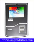 TFT LCD Display Stylish Wall Mount Kiosk With SAW Touch Screen For Convenience Store