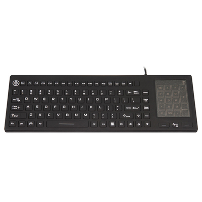 Buy IP68 Washable Medical Hospital Keyboard With 2-In-1 Touchpad And Number Pad online manufacture