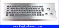 USB Interface Desktop Rugged Keyboard Trackball With 65 Keys