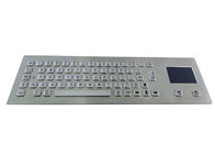 Built In Industrial Keyboard With Touchpad Stainless Steel For Information Kiosk