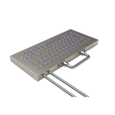 Buy Industrial Desktop Backlit Keyboard With Two Rugged Cables And Handheld Handle,Particularly Designed And Made For RUMO Logística Brazil online manufacture