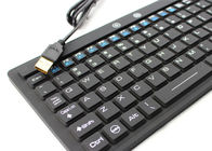 Backlight Silicone Rubber Keyboard IP68 With Touchpad F1-F12 Function Keys